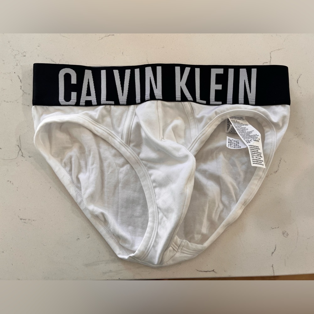 NWOT White Calvin Klein Briefs